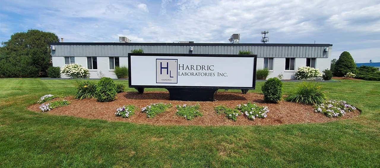 A building with a sign in front of it.